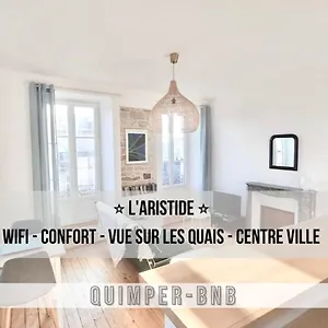 L'aristide - Entre Gare Et Centre - Vue Sur Les Quais , Quimper France